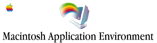 Macintosh Application Environment